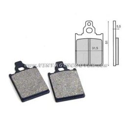 Plaquettes de frein avant Vespa PX frein à disque -2010